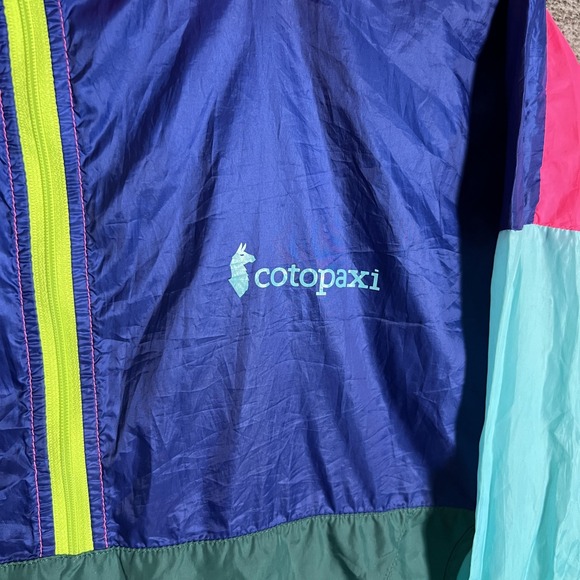 Cotopaxi Teca Windbreaker Jacket Womens XS Colorblock Half Zip Hooded Pink - Picture 5 of 12